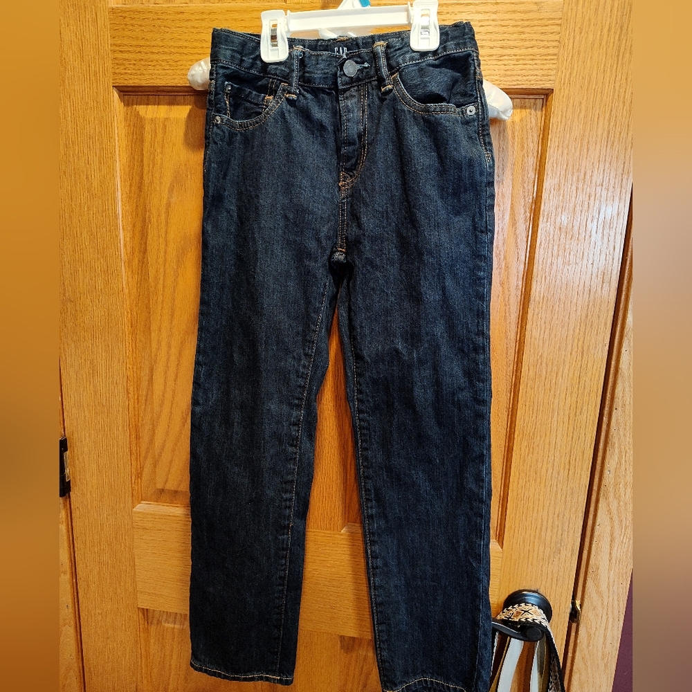 GAP Boys Size 10 dark blue jeans
